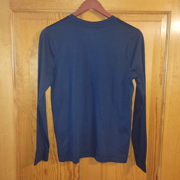 Abercrombie Kids Navy Long Sleeve Shirt. Size 15/16 - Picture 3 of 4